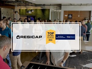 RESICAP named Metro Atlanta Top Workplaces 2022 award winner by Atlanta Journal-Constitution