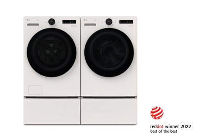 The LG Washer and Dryer pair offers outstanding performance, advanced AI technology, a minimalist ‘flat’ panel design and can even be upgraded to meet the unique and changing needs of each customer.