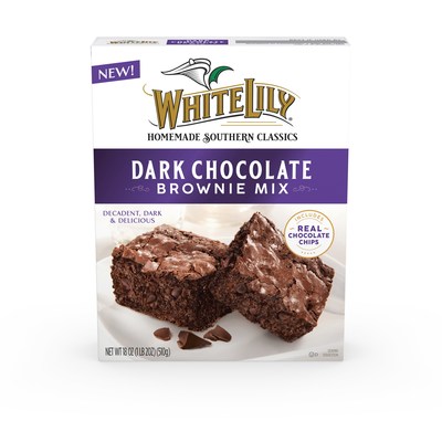 White Lily Dark Chocolate Brownie Mix