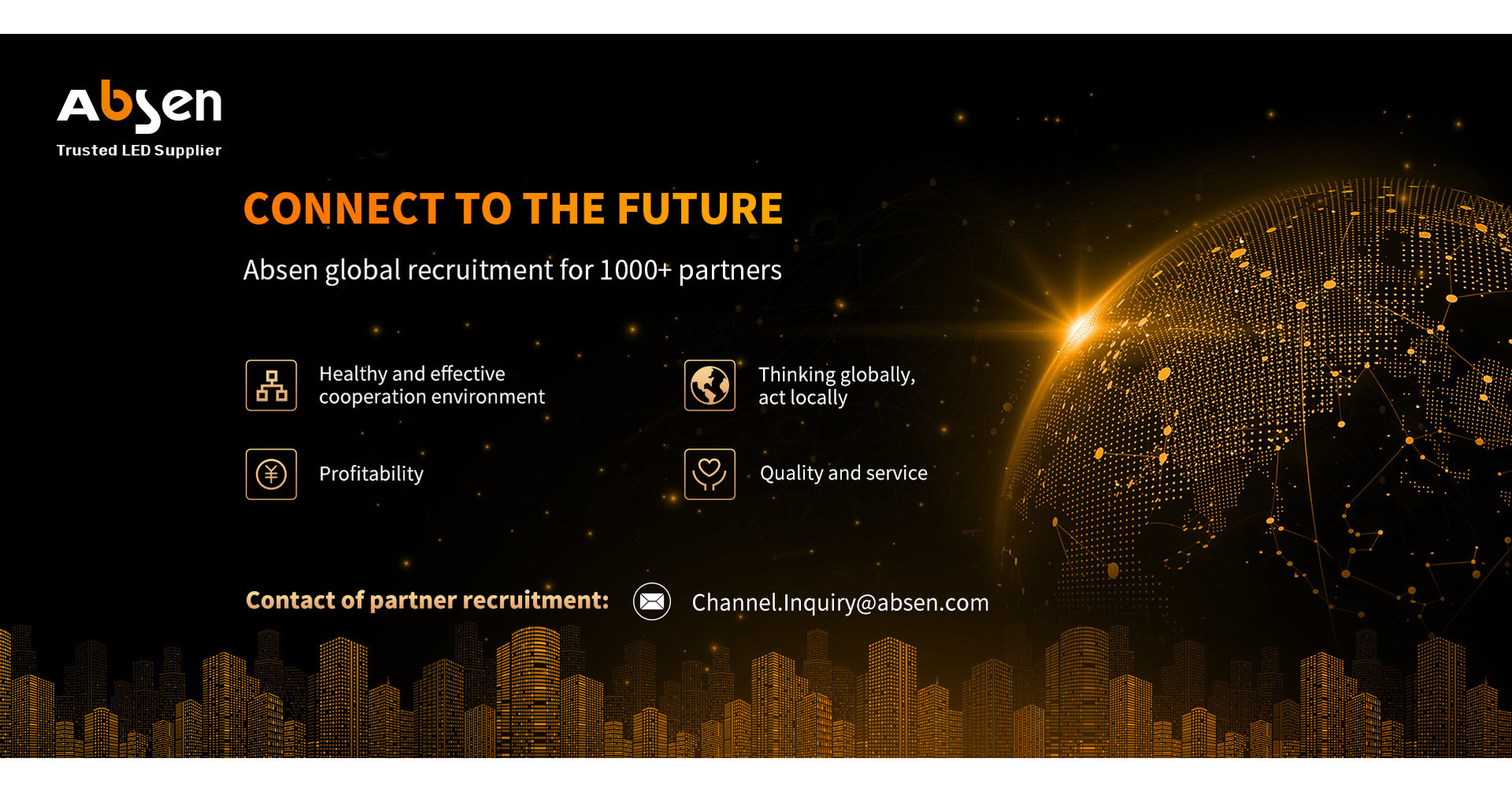 Global partners. Global Recruit. Cellnex Telecom. Network International.