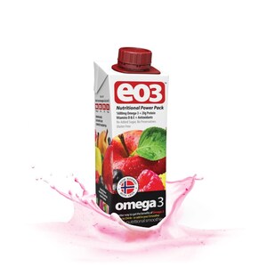 EO3 (Enhanced Omega-3) Launches the World's First Omega-3 Multi-Nutritional Smoothie Direct-to-Consumer Exclusively on DrinkEO3.com and Amazon