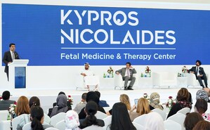 O Kypros Nicolaides Fetal Medicine And Therapy Center foi inaugurado no Burjeel Medical City, em Abu Dhabi