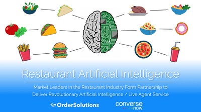 Market Leaders in the Restaurant Industry Form Partnership to Deliver Revolutionary Artificial Intelligence / Live Agent Service