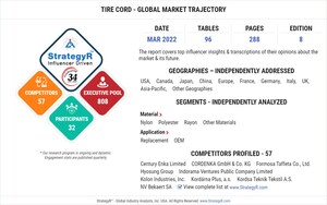 Global Tire Cord Market to Reach $6.5 Billion by 2026