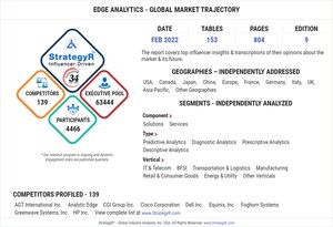 Global Industry Analysts Predicts the World Edge Analytics Market to Reach $25.4 Billion by 2026