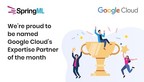 SpringML is named as Google Cloud's Expertise Partner of the Month for February