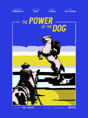 'The Power Of The Dog' by Natalie Wilson/Shutterstock with artist inspiration from Roy Lichtenstein