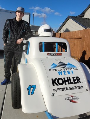 Legend Race Car Sponsors - Power Systems West and Kohler Power Systems