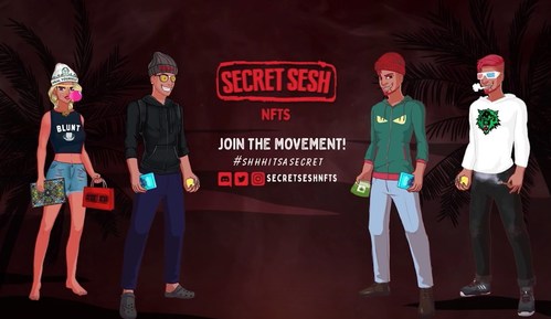 Secret Sesh LA NFT Launch