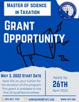 Online Master of Science in Taxation - William Howard Taft University Announces Limited Time Grant Opportunity