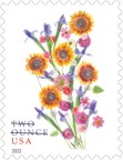 Postal Service Issues Sunflower Bouquet 2-Ounce Stamp