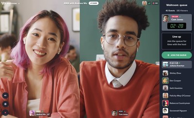 Waitroom Launches a New Live Video Platform Using Timed Mini-Conversations to Bring Communities Together