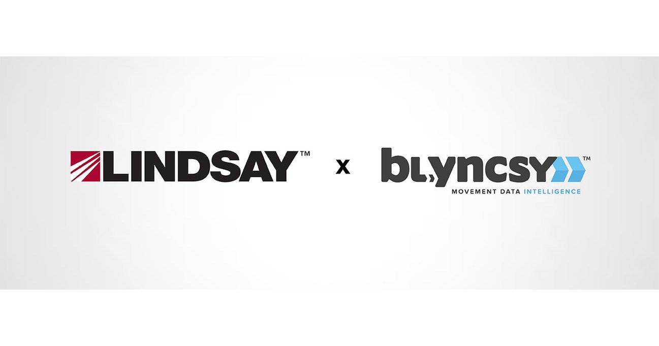 Lindsay Announces Strategic Partnership with Blyncsy