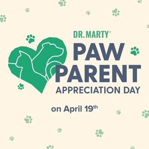 Dr. Marty Pets Opens Nominations to Award Exceptional Dog and Cat Parents, Into the 2022 Paw Parent Hall of Fame Contest