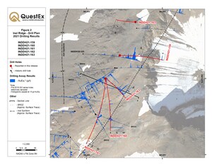 QuestEx Reports Final Drill Results from Inel, KSP Property including 1.5 metres of 23.70 g/t Gold