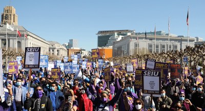 Hundreds of City Workers plan to March Down Market St in Protest of Mayor's Refusal to Safely Staff City Services