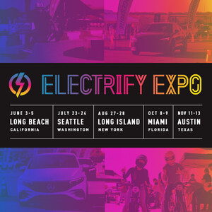 Electrify Expo, North America's Largest Electric Vehicle Festival Expands to More Cities, Larger Venues, Adding World's Leading Brands