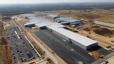 Aerial view of the Navistar San Antonio Manufacturing Plant