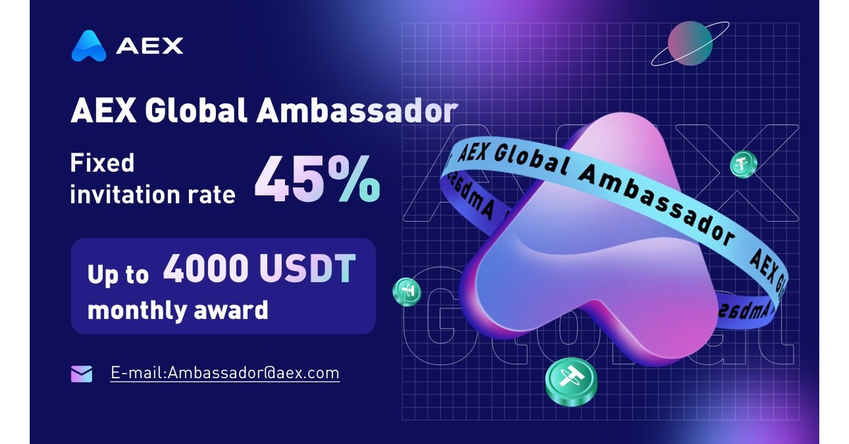 The AEX Global Ambassador Plan is trending worldwide, the number of applicants has exceeded 1000 inquiries The AEX Global Ambassador Plan is trending worldwide, the number of applicants has exceeded 1000 inquiries