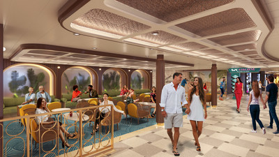 Carnival Cruise Line is revealing a new Miami-themed zone aboard Carnival Celebration.