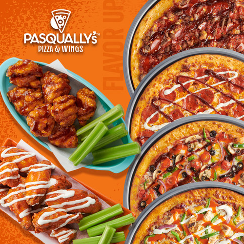 PASQUALLY'S PIZZA & WINGS DOUBLES DOWN ON FLAVOR WITH DRIZZLE DUOS TO