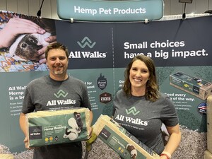 IND HEMP launches All Walks™ hemp hurd animal bedding at Global Pet Expo.