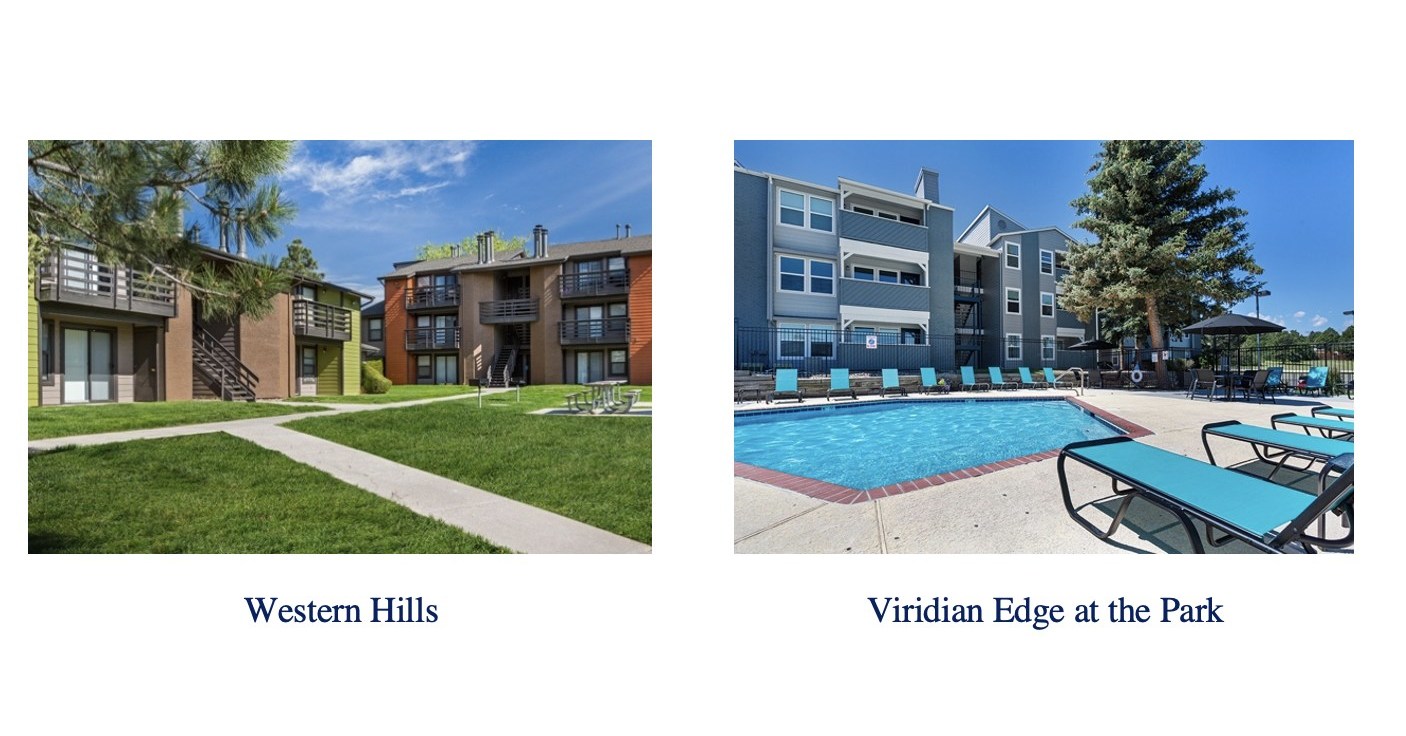 Walker & Dunlop Completes Colorado Springs Multifamily Portfolio Sale