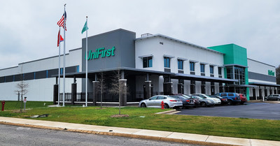 UniFirst's new state-of-the-art industrial laundry plant in Chattanooga, Tennessee.