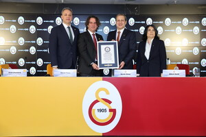 Um novo título do Guinness World Records™ para a Enerjisa e o Galatasaray