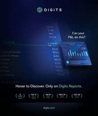 Hover to Discover - Digits Reports