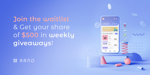Get Your Share Of $500 In Weekly Giveaways Inside The Rand App!