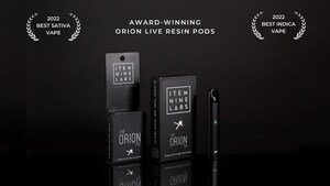 Item 9 Labs' Orion 710 Live Resin Pods Named Best Indica and Sativa Cannabis Vape at 2022 Spring ERRL Cup