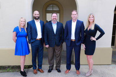 L to R - Jennifer Gosnay, Partick Cavanaugh, Walt Hays, Michael Breard, and Anna Bevins.