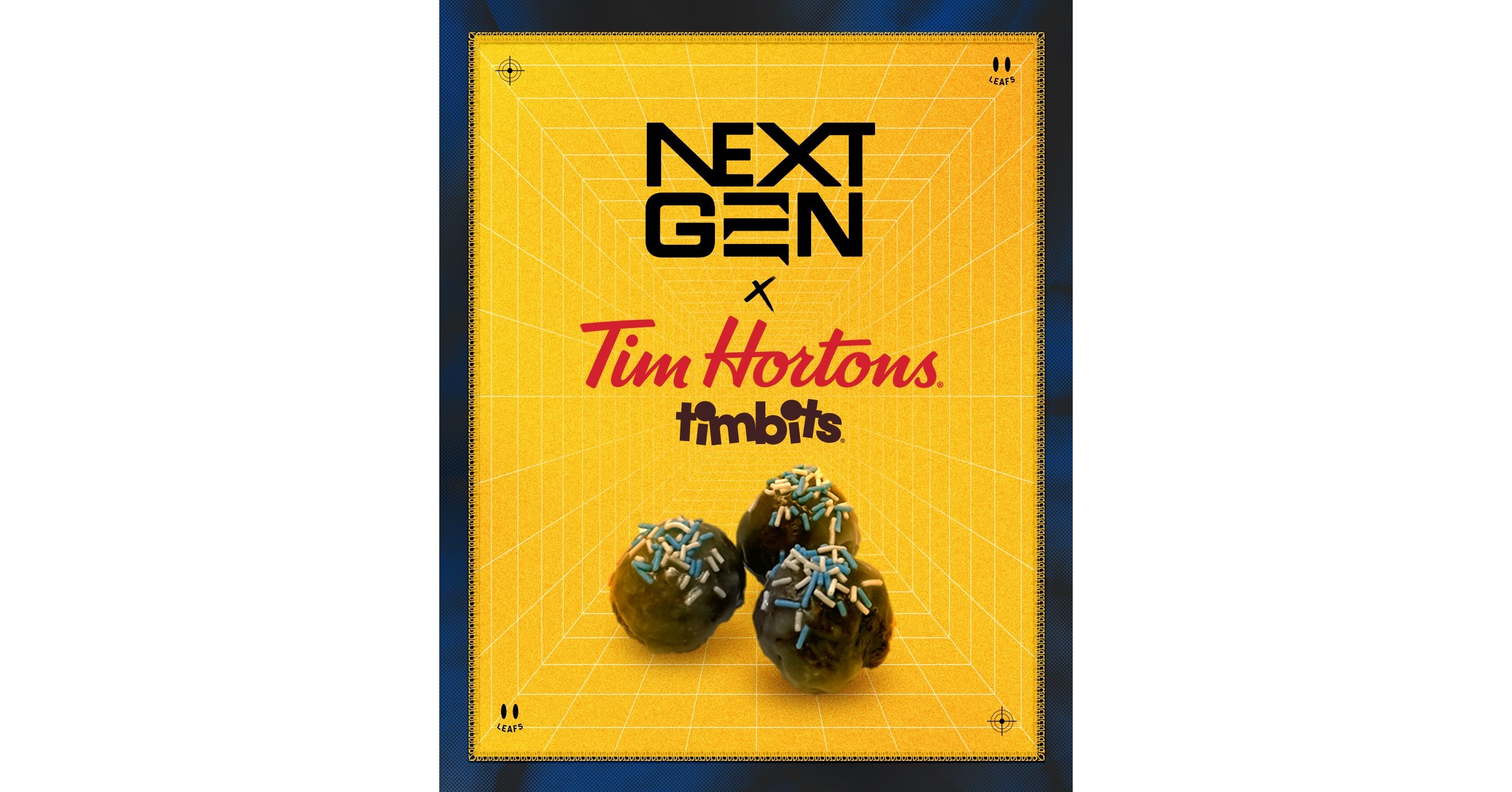 Tim Hortons unveils limited-edition Toronto Maple Leafs Next Gen Timbits,  available until April 6 at participating downtown Toronto restaurants