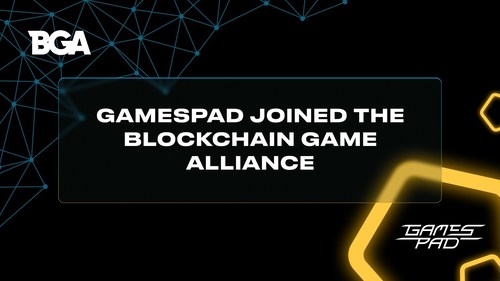 GamesPad Joined The Blockchain Game Alliance (PRNewsfoto/GamesPad)