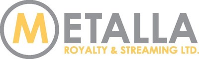 Metalla Royalty & Streaming Ltd. logo (CNW Group/Metalla Royalty and Streaming Ltd.)