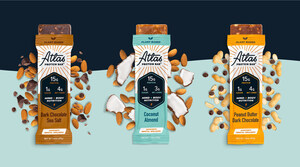 Atlas Bar®, the First-Of-Its-Kind Mind + Body Protein Bar, Launches Innovative Plant-Based Options