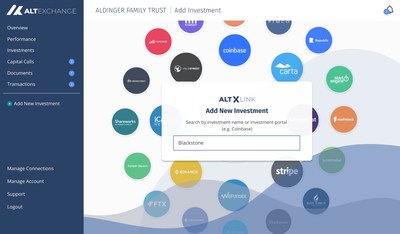 AltXLink: The industry's first aggregation layer for alternative investments.