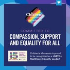 Children's Minnesota named a Leader in LGBTQ+ Healthcare Equality