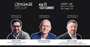 Cengage Group to Lead Discussions on Workforce Skills and Equitable Pathways to Employment at ASU+GSV Summit 2022