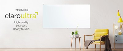 Introducing claroultra - the high quality low cost whiteboard line by Clarus.