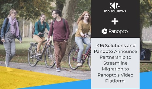 K16 Solutions and Panopto Partner to Streamline Customer Migration to Panopto's Video Platform