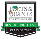 Poets&amp;Quants Names Best &amp; Brightest Undergraduate Business Majors For 2022
