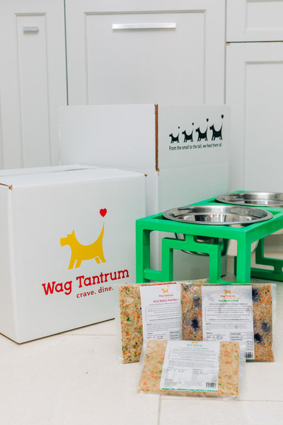 Wag Tantrum's dog food supports joint health, healthy skin, and luxurious coats in dogs