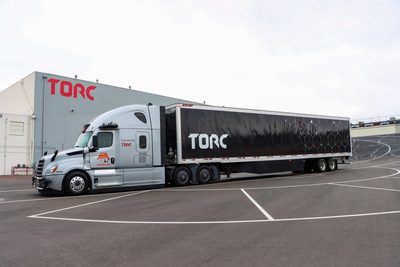 Torc Robotics truck at its testing center in Albuquerque, New Mexico.