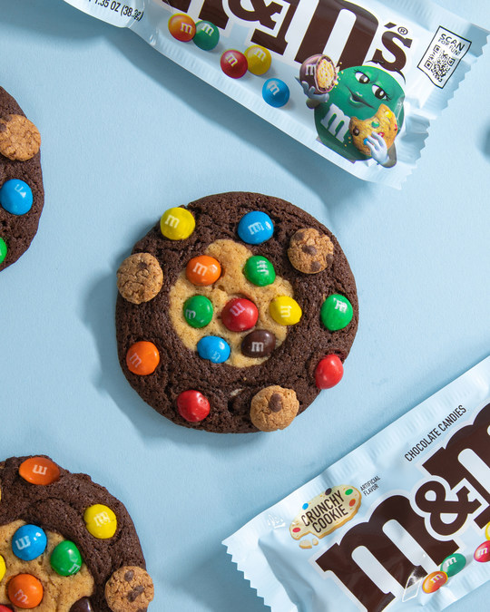 M&M'S Crunchy Cookie Milk Chocolate Candy, 1.35 oz
