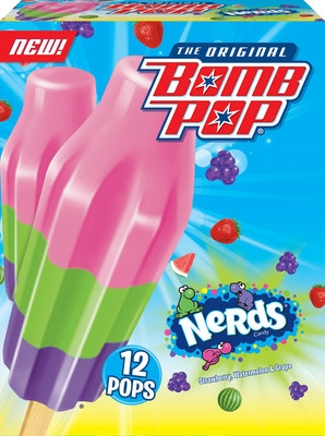 Bomb Pop® and NERDS® Launch the Ultimate Flavor Mash-Up Just in Time for Summer, Bomb Pop® NERDS