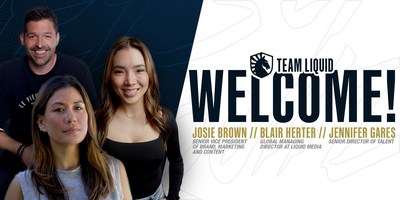 Team Liquid welcomes Josie Brown, Blair Herter and Jennifer Gares