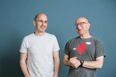 Bringing blockchain to all: (left to right) Uri Kolodny and Eli Ben-Sasson, co-founders of StarkWare. The company has built StarkNet, a platform that is expected to make crypto apps ‘as widespread as smartphone apps’ (Natalie Schor / StarkWare)