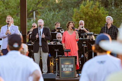 City Lights Orchestra, a nationally-acclaimed touring group, performed during Labor Day festivities at Evergreen Park in their hometown of Chicago, IL. The event was sponsored by the recording industry's Music Performance Trust Fund (MPTF). Image courtesy of Mark Richards Photography.